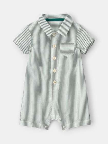 Carter's Boys Cotton
                    Rompers