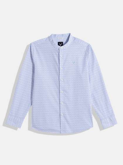 Allen Solly Junior Boys
                    Pure Cotton Ethnic Printed Casual Shirt