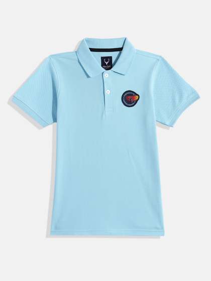 Allen Solly Junior
                      Boys Polo Collar Pure Cotton T-shirt