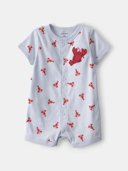 Carter's Boys Printed
                    Pure Cotton Romper