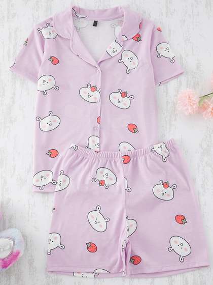 Trendyol Girls Printed
                    Nightdress