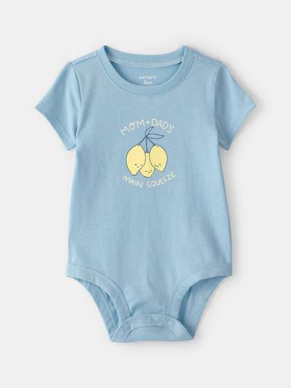 Carter's Infants Girls
                    Printed Cotton Bodysuit
