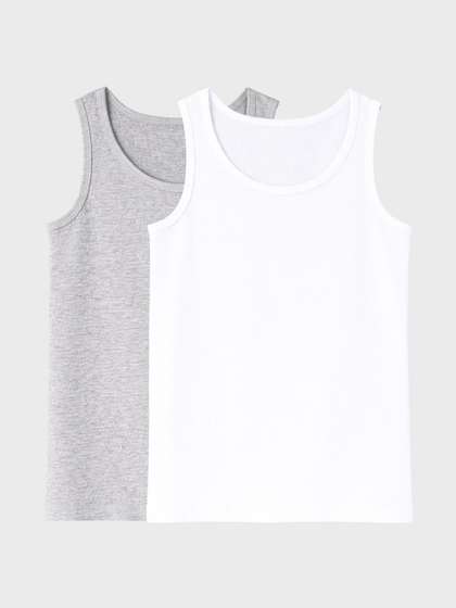 Charm n Cherish Pack Of
                    2 Cotton Tank Top