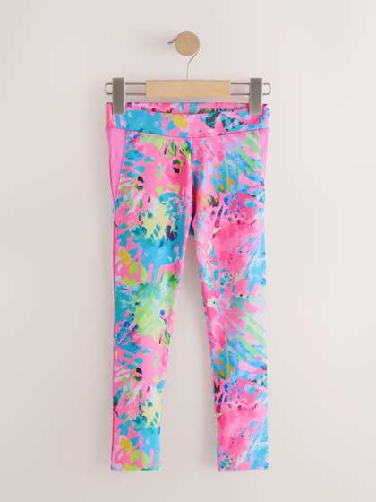 NEXT Girls Printed Ankle
                    Length Leggings