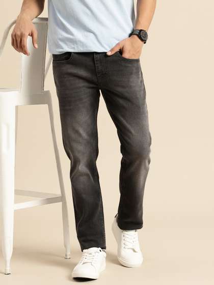 Being Human Men Slim
                        Fit Mid-Rise Light Fade Stretchable Jeans