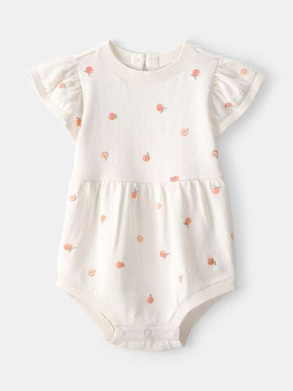 Carter's Printed Round
                    Neck Bodysuit