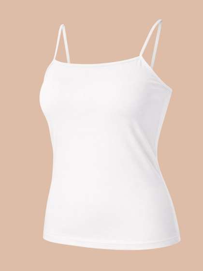 HERE&NOW Round
                          Neck Non Padded Camisole