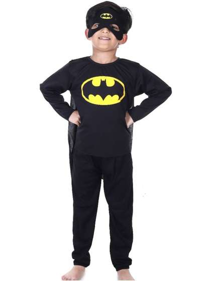 HI FI CHOICE Batman Kids
                    Printed T-shirt with Pyjamas