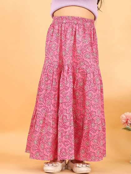 Sangria Girls Pure
                    Cotton Maxi Fashion