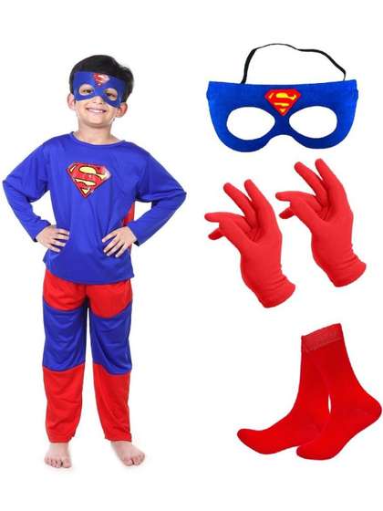 HI FI CHOICE Kids
                    Superman Printed T-shirt With Trousers