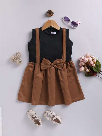 Blushh Berry Girls Print
                    Fit & Flare Cotton Dress