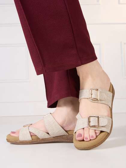 Inc 5 Women One
                          Toe Flats with Buckles