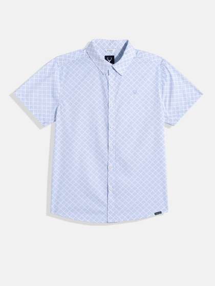 Allen Solly Junior
                      Boys Printed Pure Cotton Casual Shirt