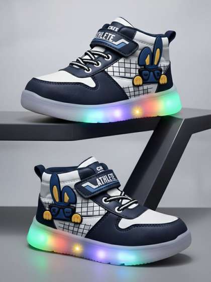 HOOH Now Comfort in
                        Fashion Unisex Kids Colourblocked Sneakers