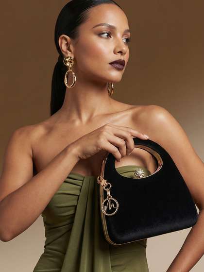 MAEJOY Embellished
                        Purse Clutch