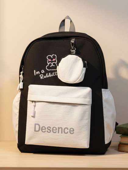 DESPACITO Girls Graphic
                    Embroidered Backpack