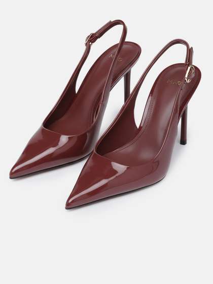 MANGO Slingback
                      Stiletto Pumps
