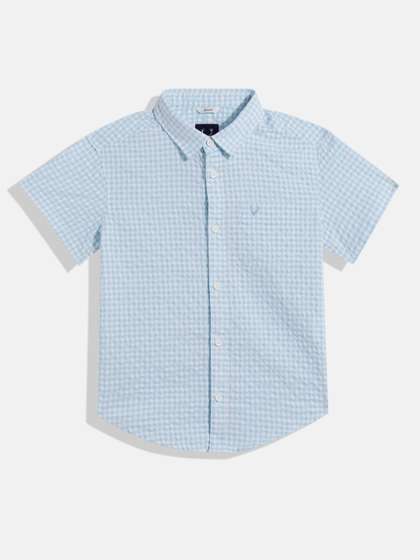 Allen Solly Junior Boys
                    Sport Fit Checked Casual Shirt