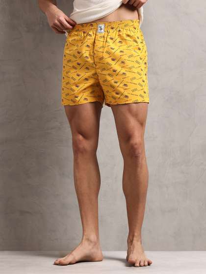 U.S. Polo Assn.
                        Printed Pure Cotton Boxers
