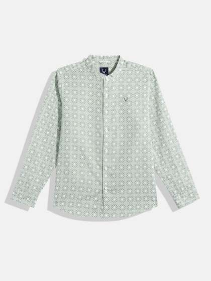 Allen Solly Junior Boys
                    Pure Cotton Ethnic Printed Casual Shirt