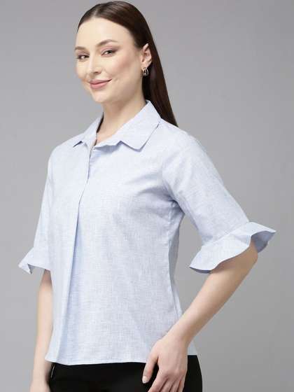 Style Quotient
                        Flared Sleeve Top