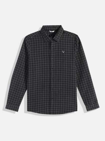 Allen Solly Junior
                      Boys Checked Pure Cotton Casual Shirt