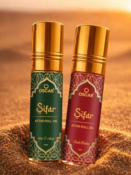 OSCAR Set Of 2
                        Sadabahar & Ruh-e-Musk Alcohol-Free Roll On
                        Attar - 10 ml Each