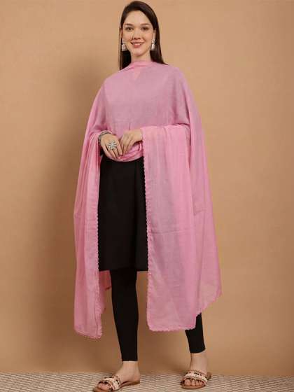Clora Creation Women
                        Solid Cotton Dupatta