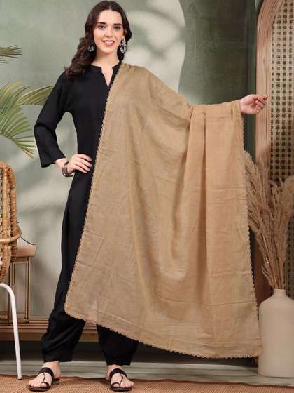 Clora Creation Women
                        Solid Cotton Dupatta