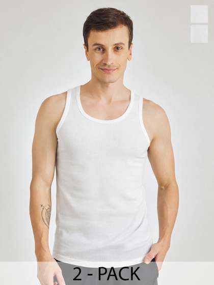 Pepe Jeans Men Pack
                        of 2 Innerwear Vests