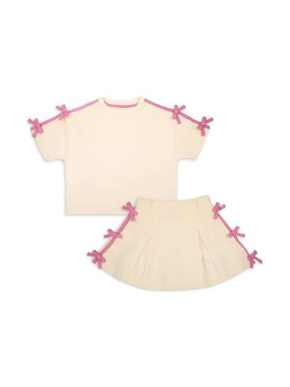 My Milestones Girls
                        T-shirt with Skirt