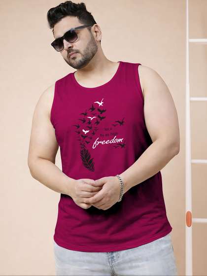 Triptee Printed
                        Cotton Tank