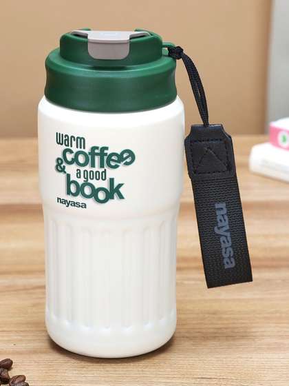 Nayasa Single Expresso
                    Green S.Steel Double Wall Leakproof Flask Bottle
                    Screw Cap 425ml