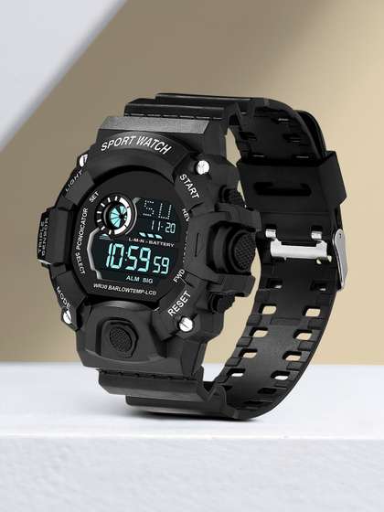 Brostin Boys Dial
                      & Straps Digital Stopwatch Watch BK-SHOCK0-01