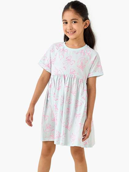Juniors by Babyshop
                    Juniors Round Neck Short Sleeve Dress Bow Print
                    Dresses