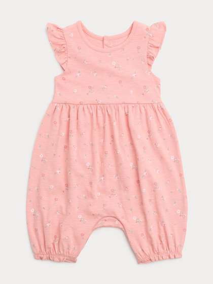 Marks & Spencer
                    Cotton Floral Romper