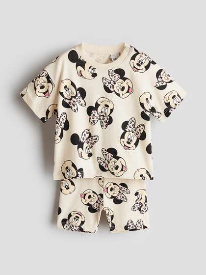H&M 2-Piece
                      Printed Cotton Set