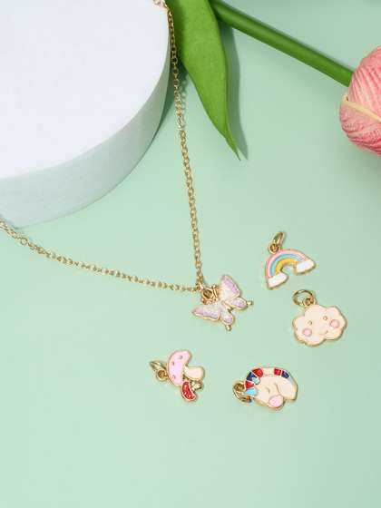 Pantaloons Junior Girls
                    Enamelled Necklace
