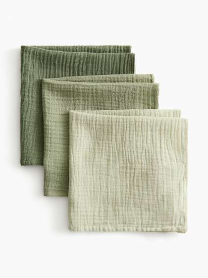 H&M 3-Pack Muslin
                    Cloths
