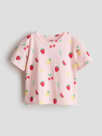 H&M Girls Printed
                    T-shirt
