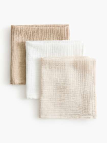 H&M 3-Pack Muslin
                    Cloths