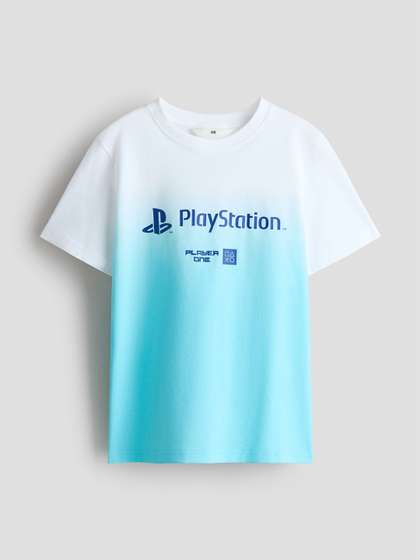 H&M Print-Motif
                      Cotton T-shirt