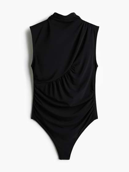 H&M Draped Thong
                        Bodysuit