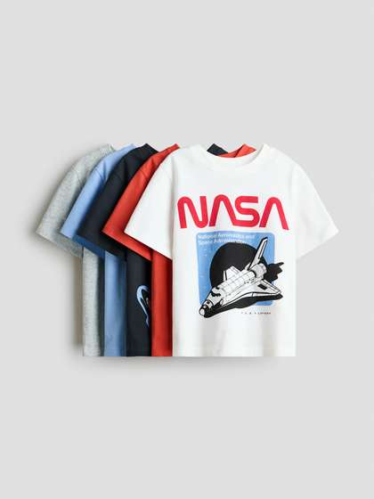 H&M 5-Pack Jersey
                    T-shirts