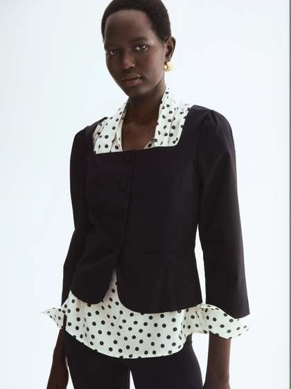 H&M Square-Neck
                        Blazer