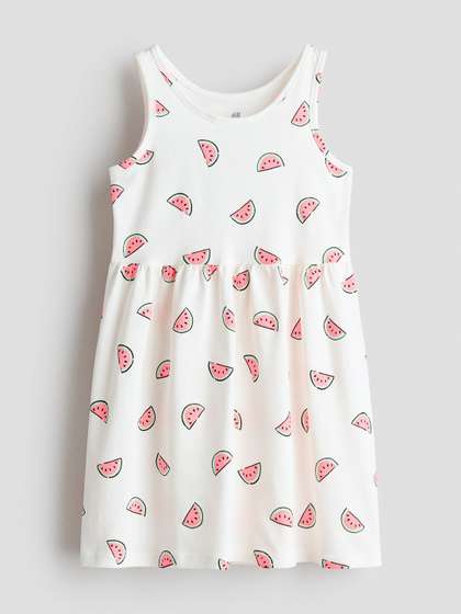 H&M Patterned Cotton
                    dress