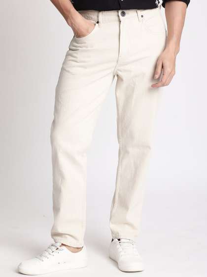 The Roadster
                          Lifestyle Co. Men Cotton Regular Fit Mid Rise
                          Jeans