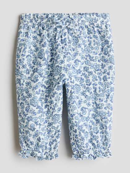 H&M Cotton Muslin
                    Trousers