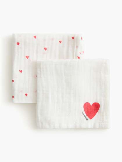 H&M 2-pack muslin
                      cloths