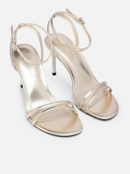 MANGO Open Toe Strappy
                      Stiletto Heels